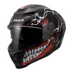 Kaciga LS2 Full Face FF807 DRAGON FC INCUBUS crno crvena