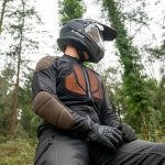 Jakna LS2 X-TERRAIN muška crno narandžasta