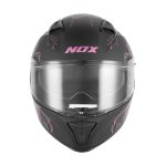 Kaciga NOX Full Face sa naočarima N402 SPRING roza mat