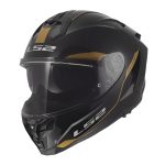 Kaciga LS2 Full Face FF817 CHALLENGER II ESSENTIAL crno zlatna